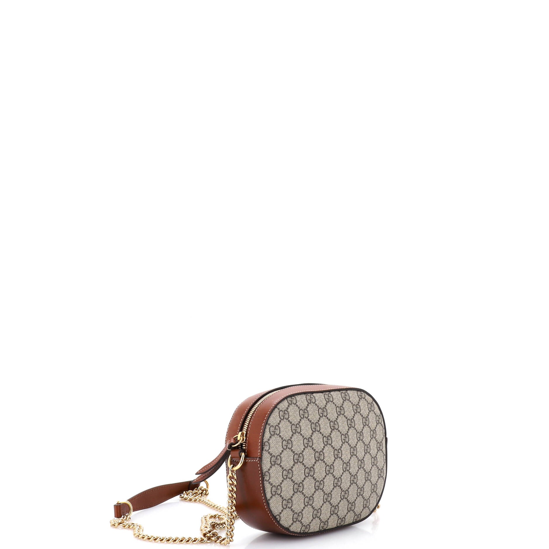 Chain Crossbody Bag GG Coated Canvas Mini