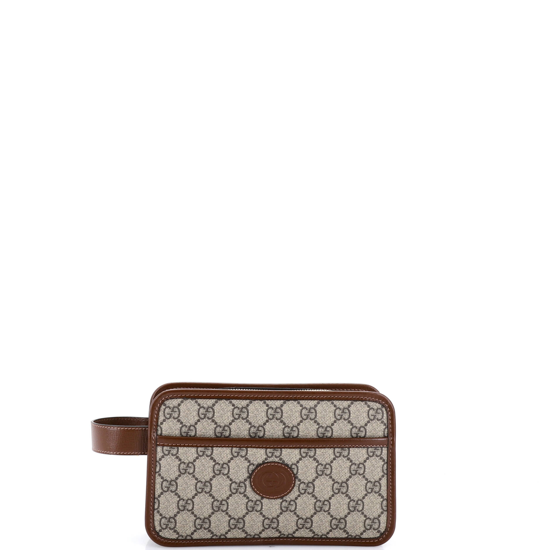 Interlocking G Patch Camera Bag GG Coated Canvas Mini