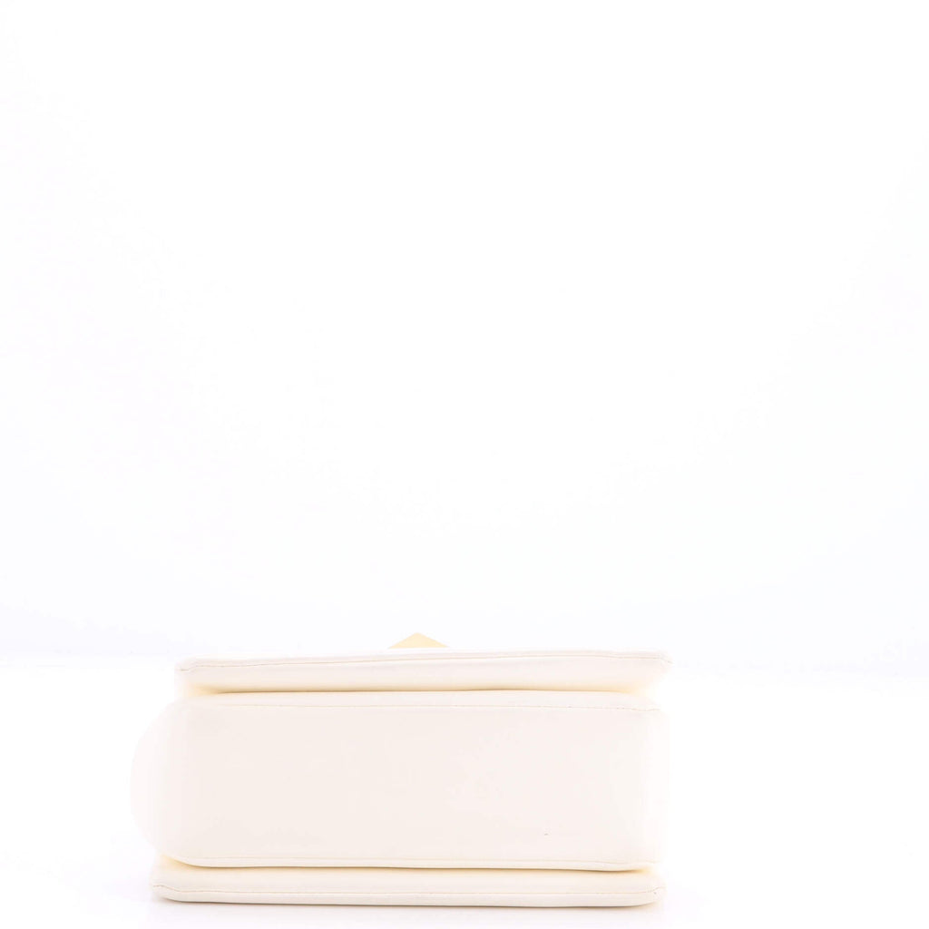 One Stud Chain Flap Bag Leather Small