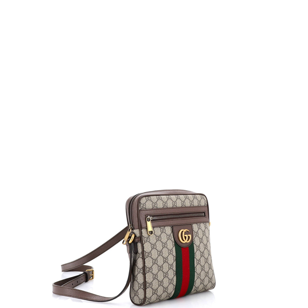 Ophidia Messenger Bag GG Coated Canvas Small
