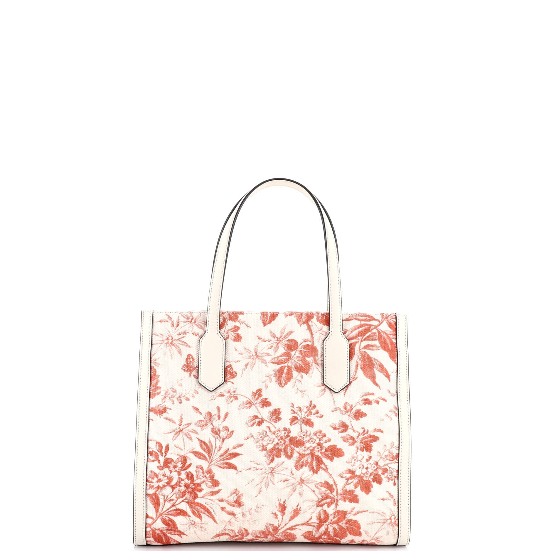 GG Ribbon Tote Coated Printed Canvas Medium