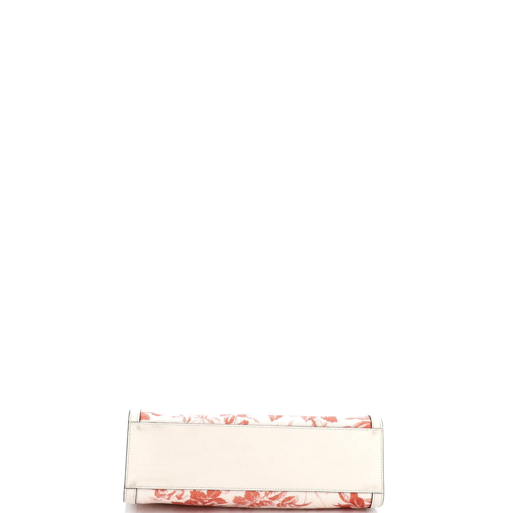 GG Ribbon Tote Coated Printed Canvas Medium