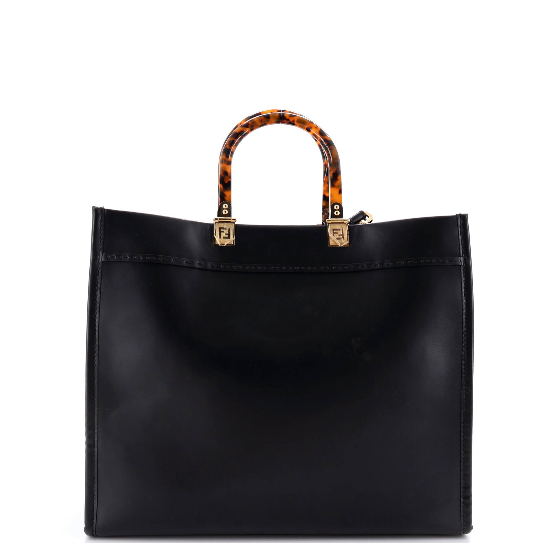 Sunshine Shopper Tote Leather Medium