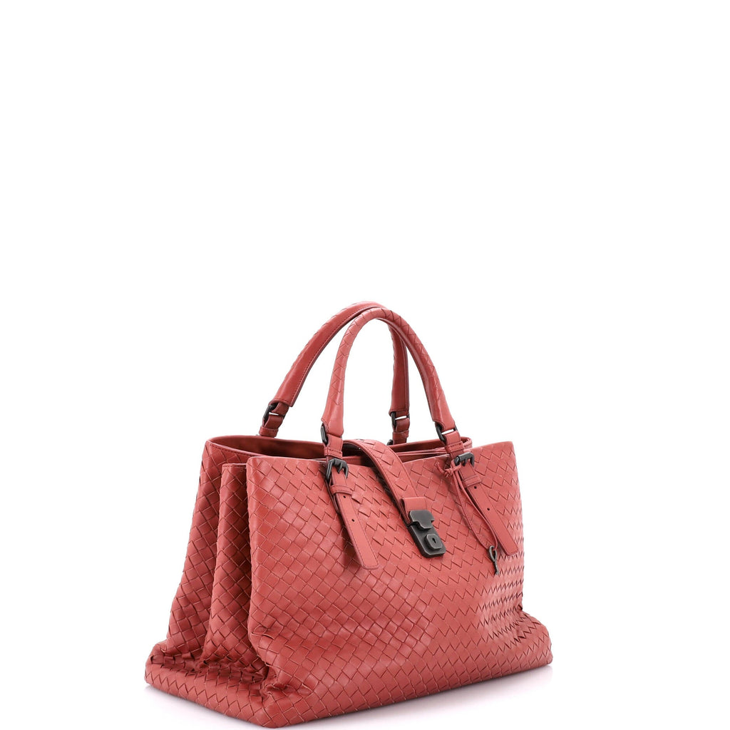Roma Bag Intrecciato Nappa Medium