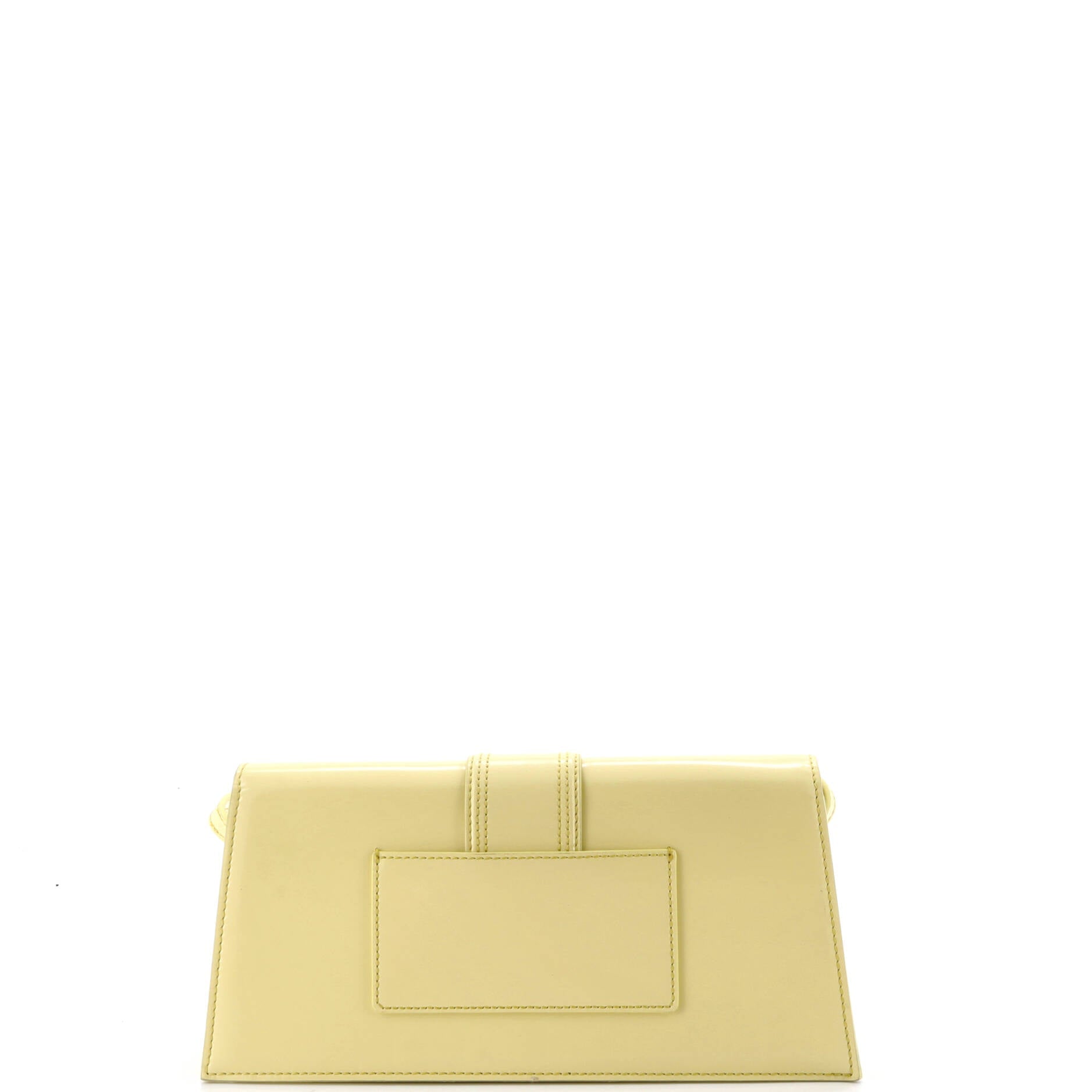Le Bambino Top Handle Flap Bag Leather Long