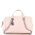 Feather Weight Bowling Bag Quilted Lambskin Medium