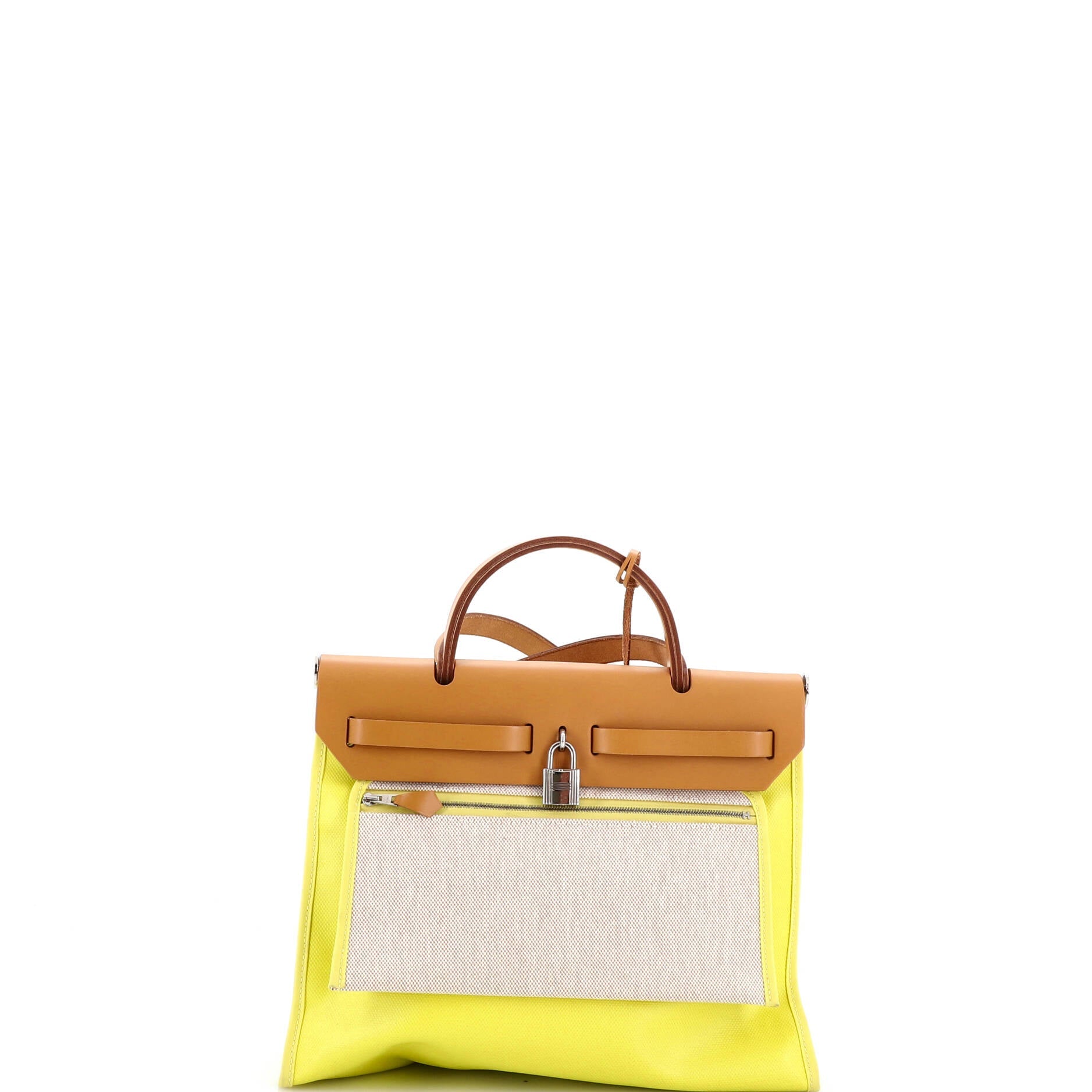 Herbag Zip Berline Vache Canvas and Leather 31