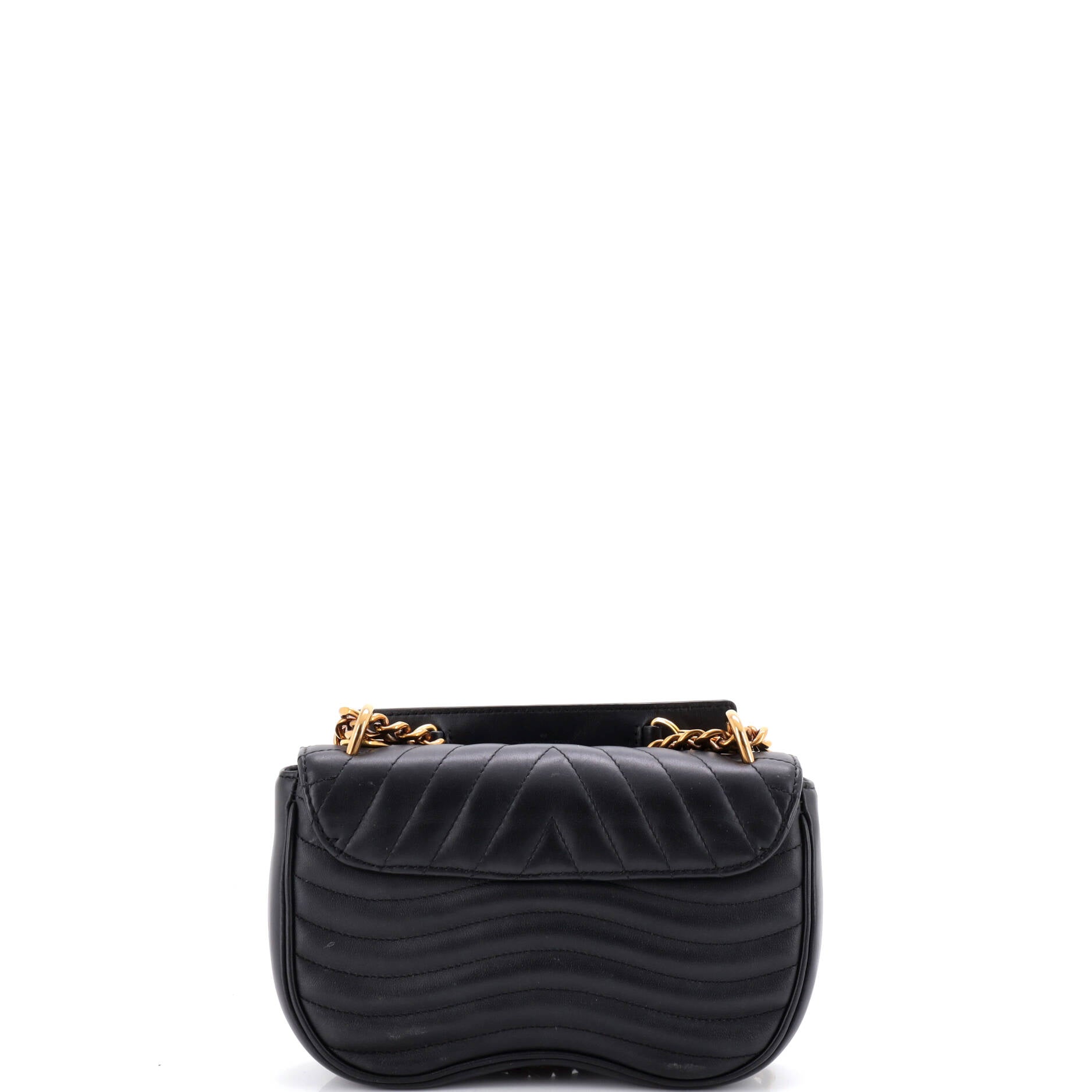 New Wave Chain Bag Quilted Leather PM