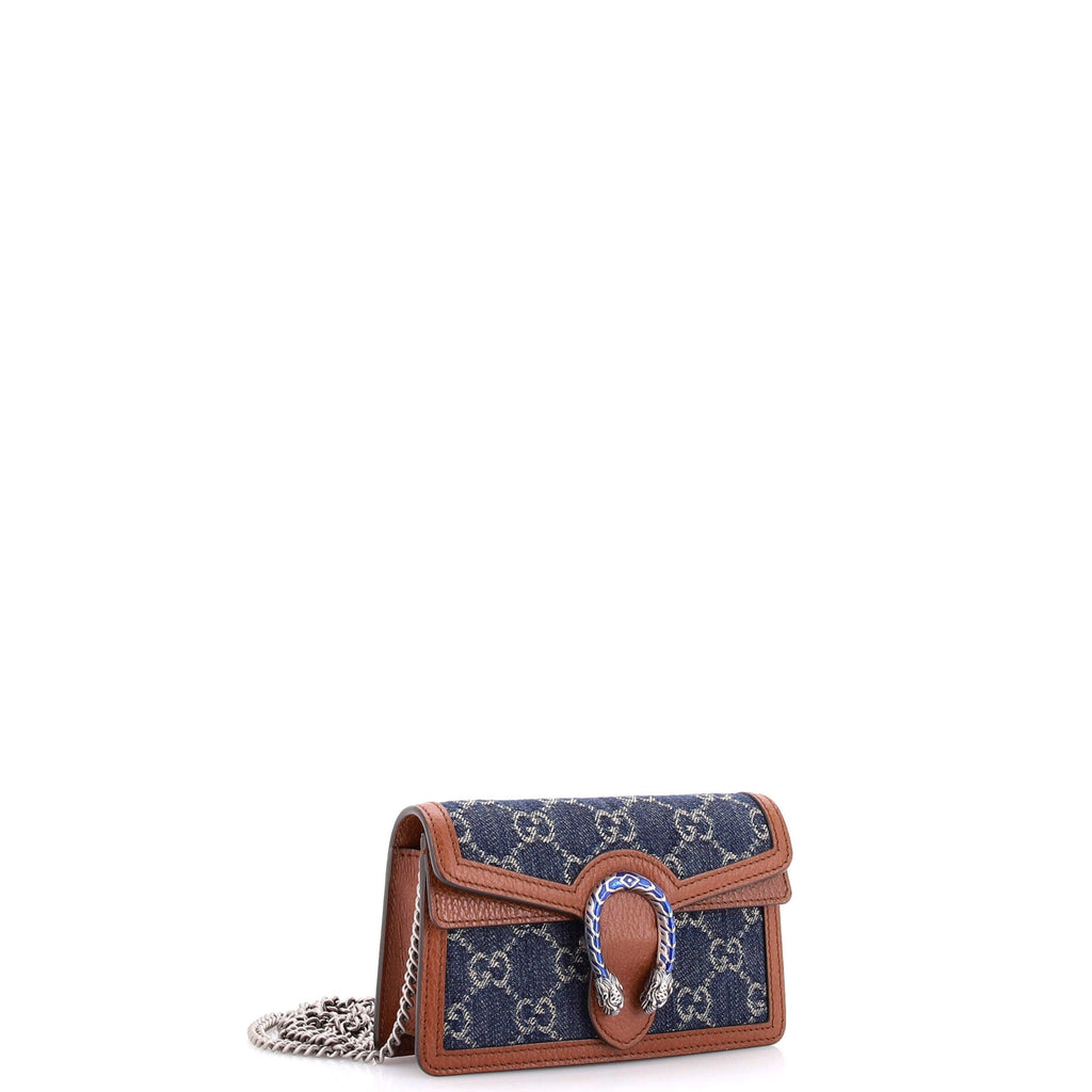 Dionysus Bag GG Denim Super Mini