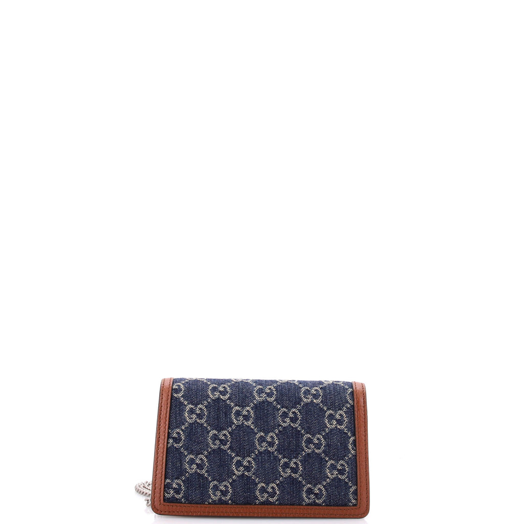 Dionysus Bag GG Denim Super Mini