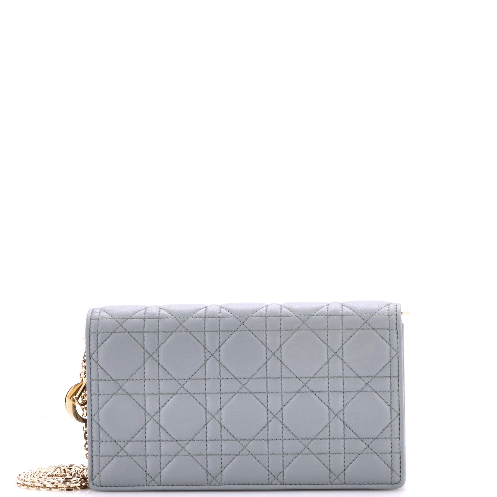 Lady Dior Chain Pouch Cannage Quilt Lambskin