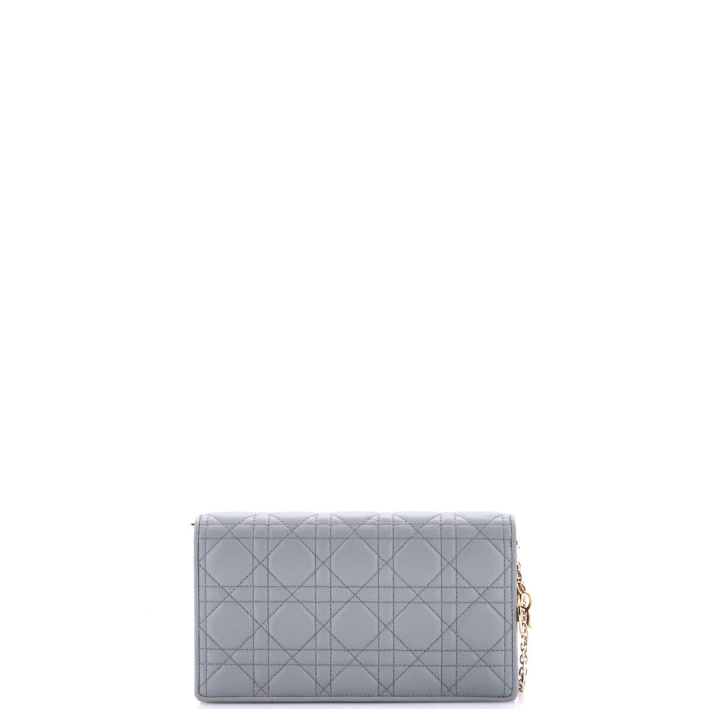 Lady Dior Chain Pouch Cannage Quilt Lambskin