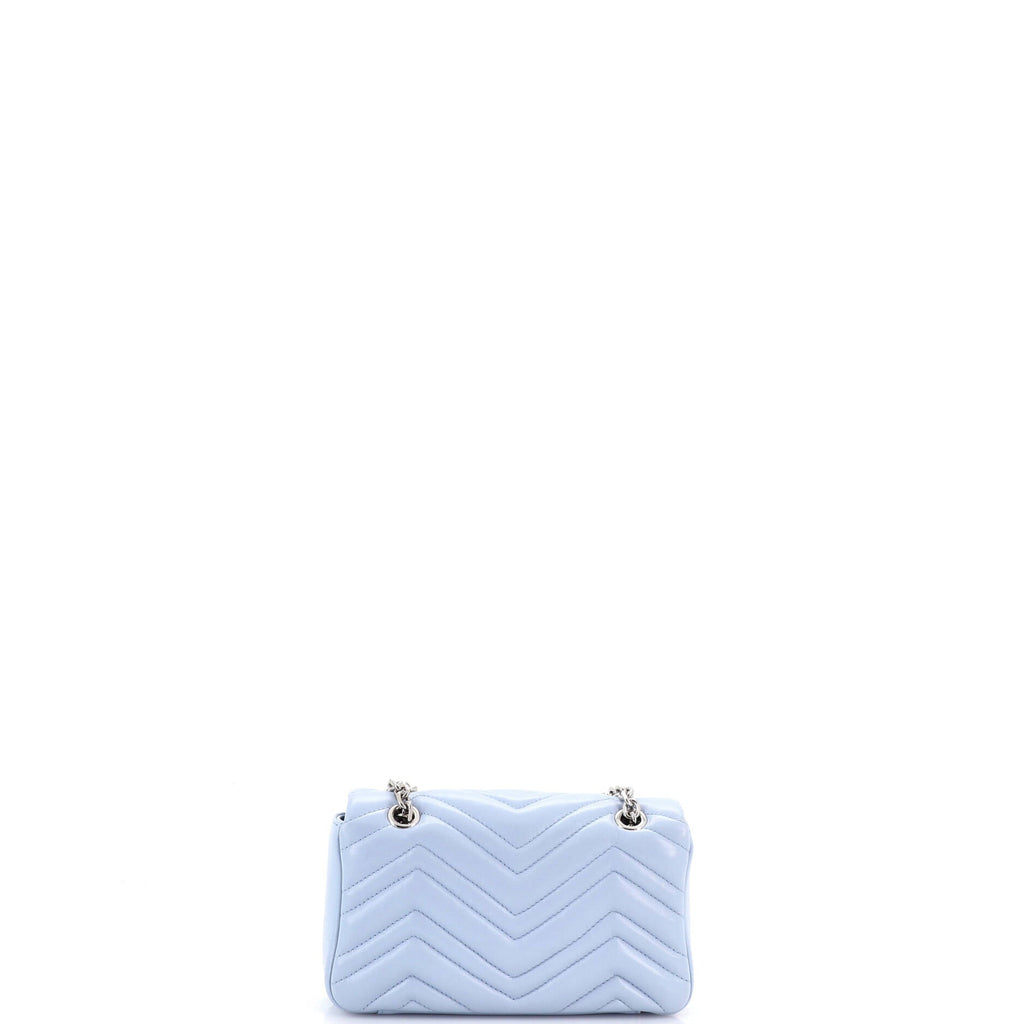 GG Marmont Flap Bag Matelasse Leather Mini