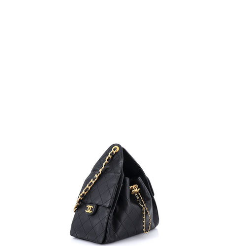 25 Hobo Bag Quilted Caviar Small