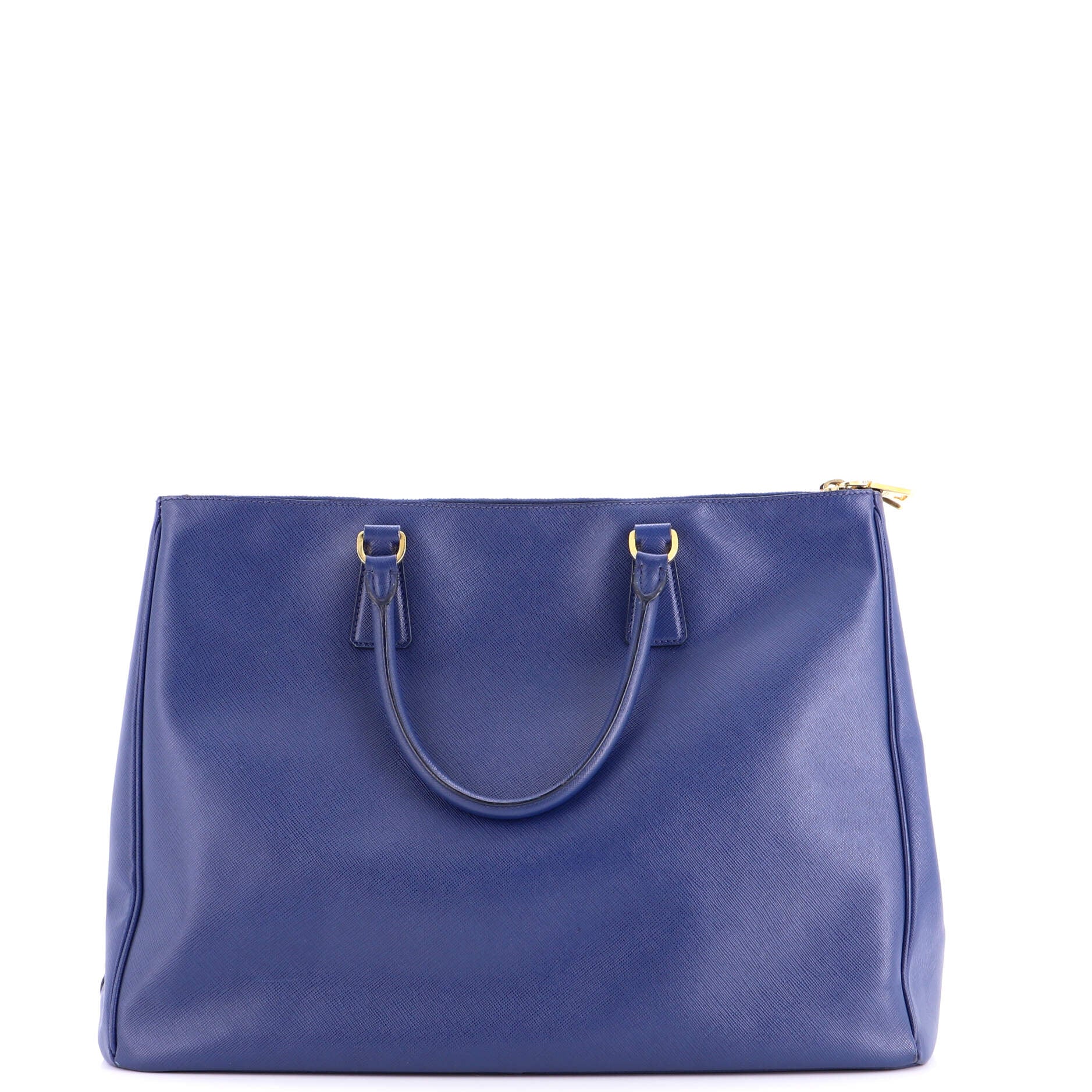 Double Zip Lux Tote Saffiano Leather XL