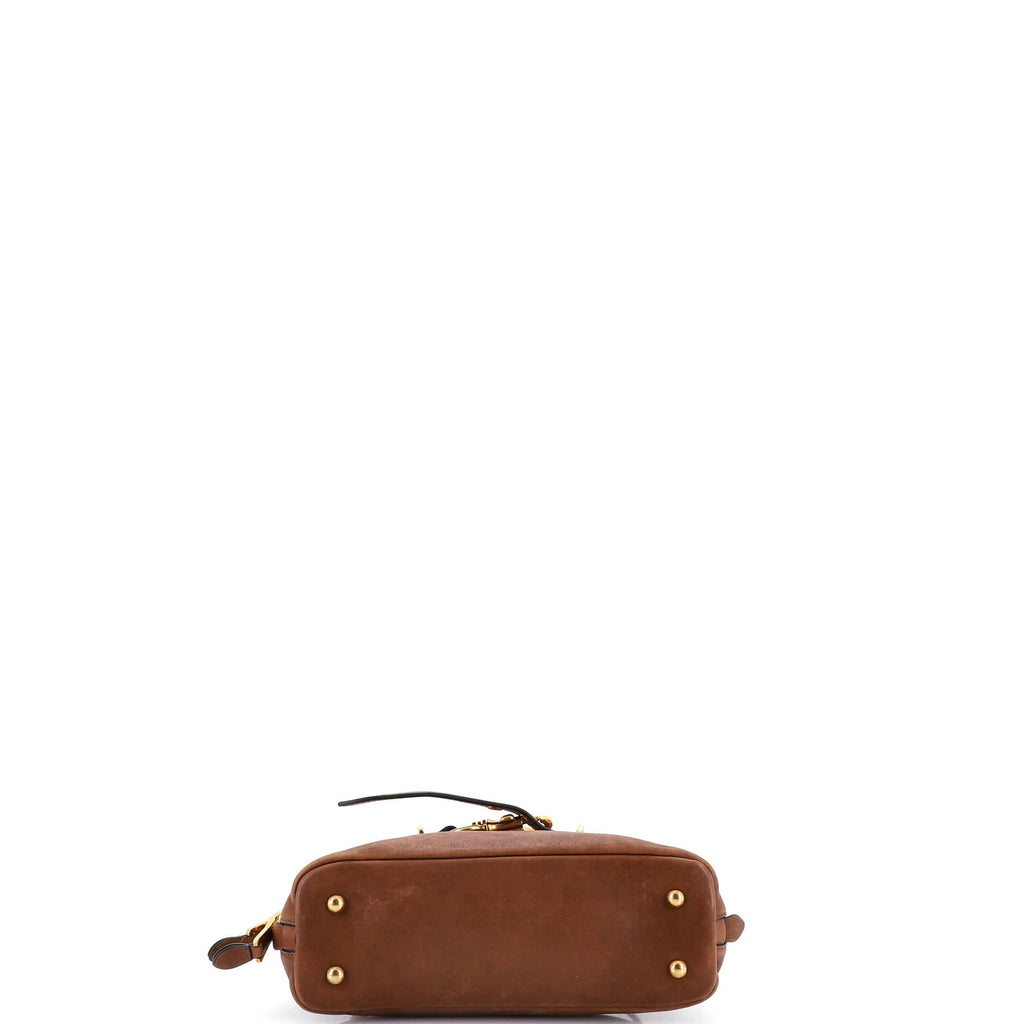 Aventure Top Handle Bag Leather Regular