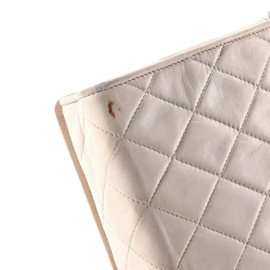 Vintage Tassel Flap Bag Quilted Lambskin Mini