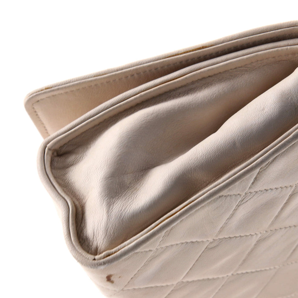 Vintage Tassel Flap Bag Quilted Lambskin Mini