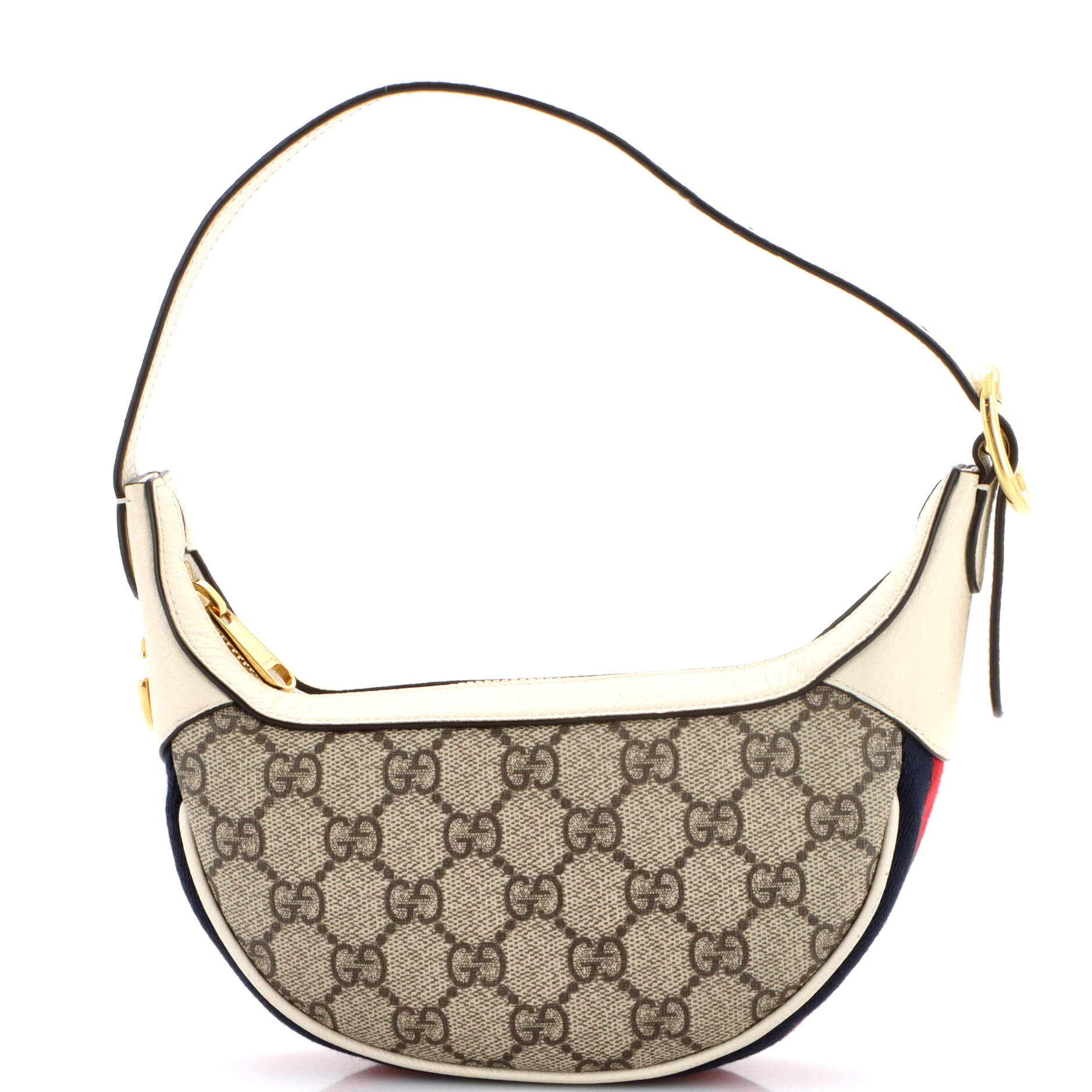 Ophidia Half Moon Bag GG Coated Canvas Mini