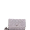 Wallet on Chain Quilted Lambskin
