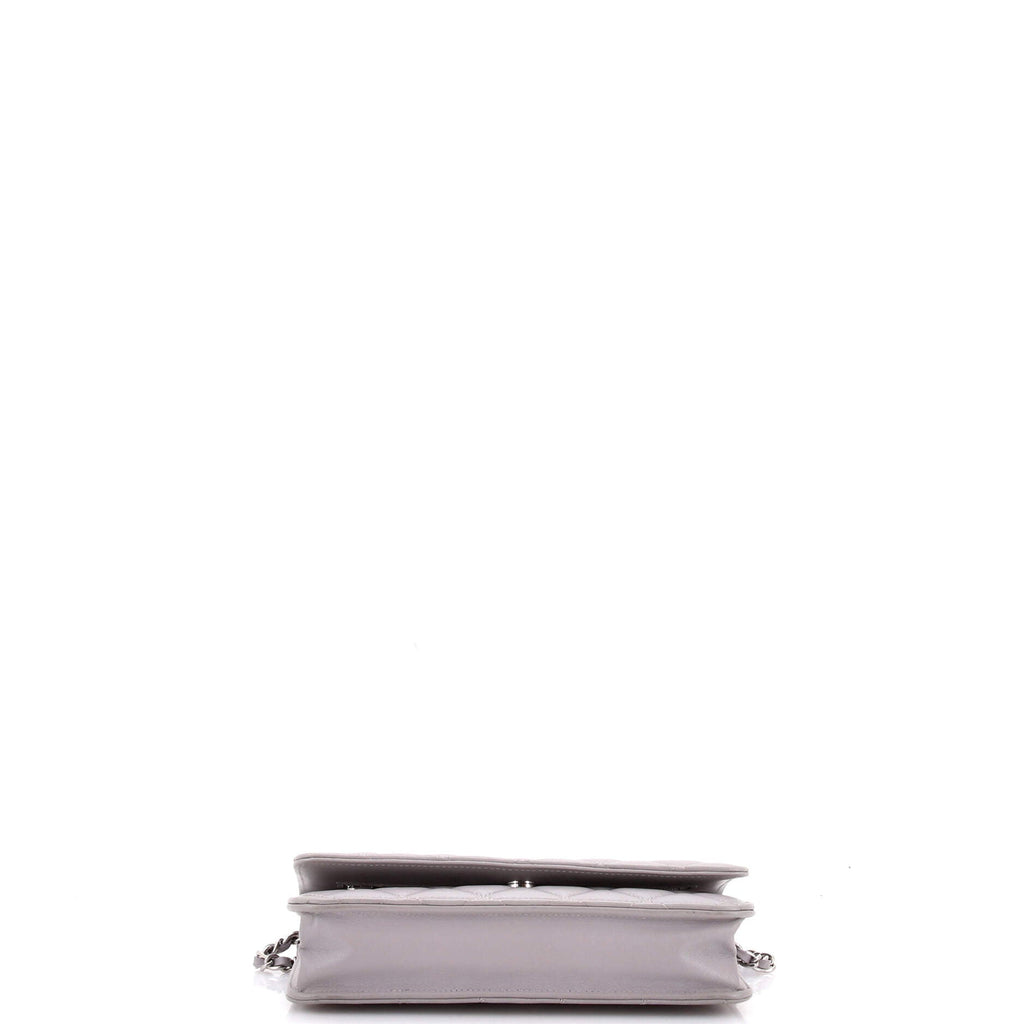 Wallet on Chain Quilted Lambskin