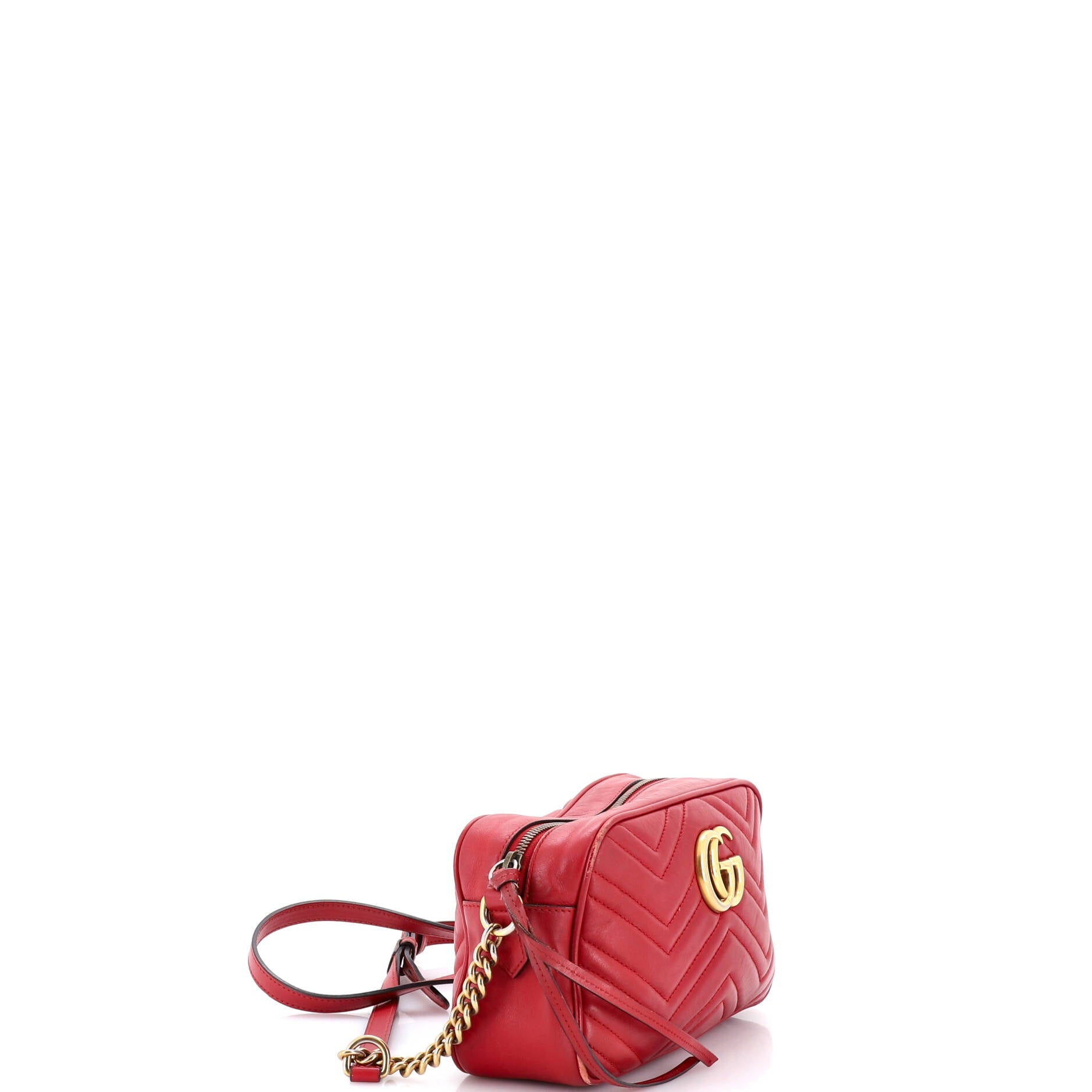 GG Marmont Shoulder Bag Matelasse Leather Small