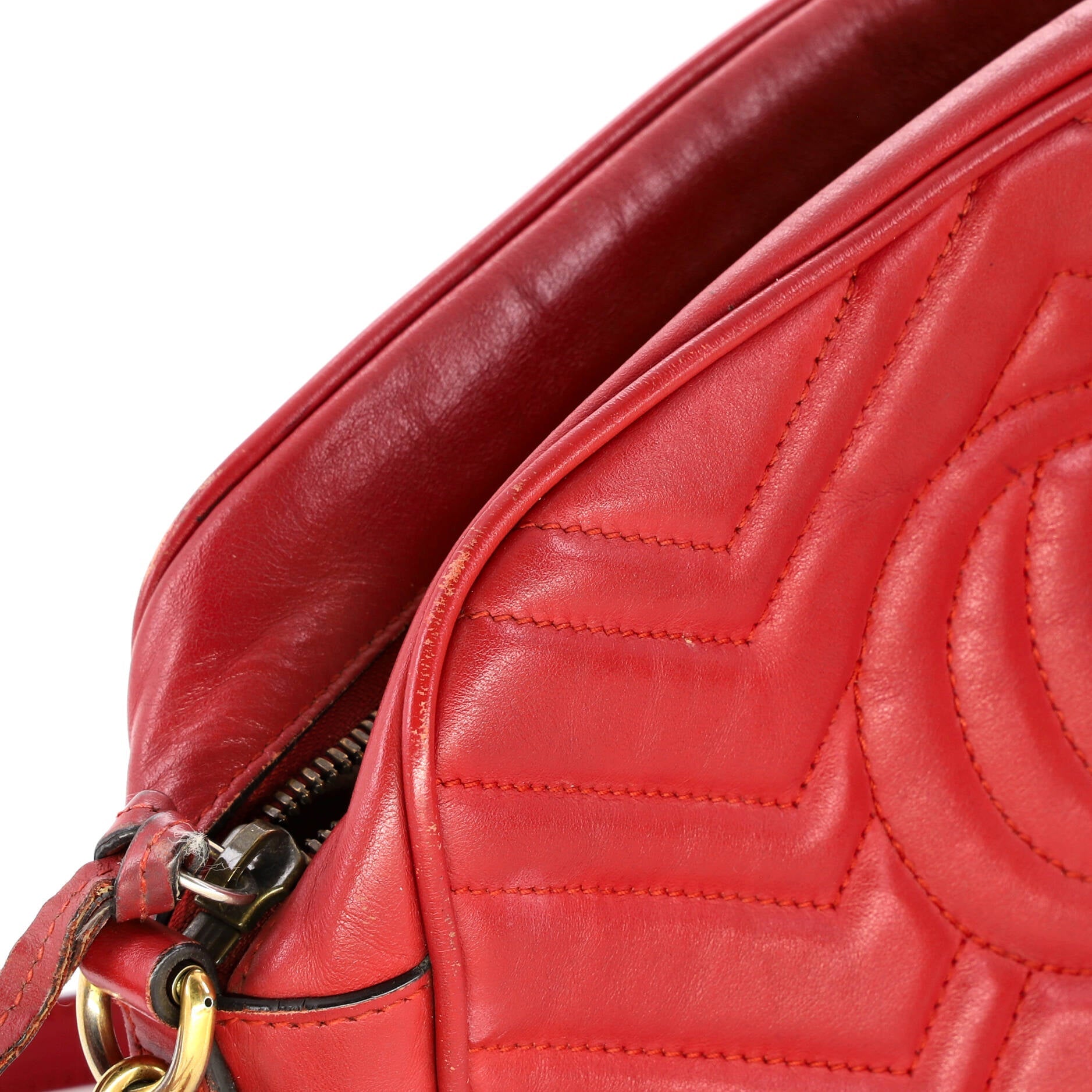 GG Marmont Shoulder Bag Matelasse Leather Small