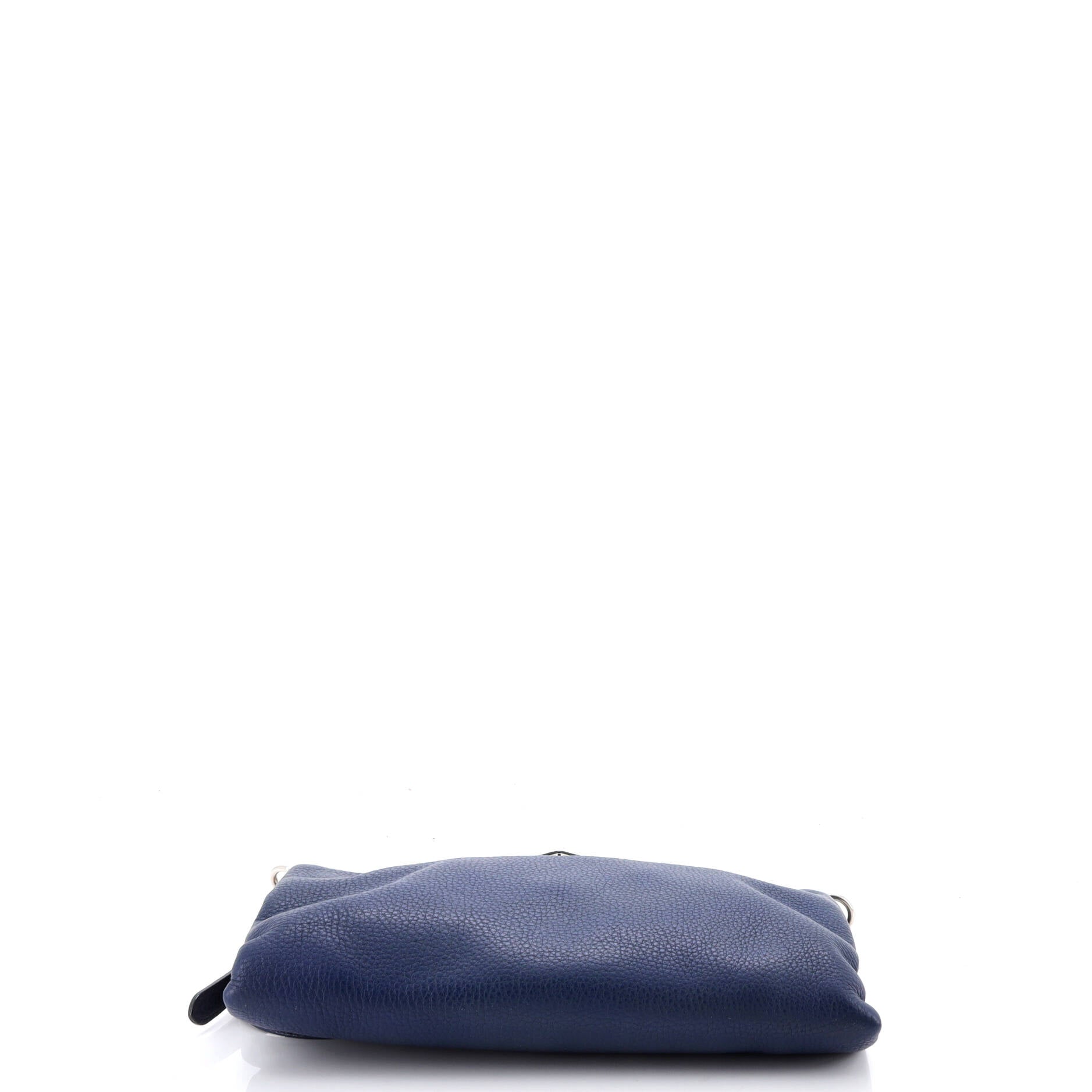 Flat Zip Crossbody Bag Vitello Daino Mini