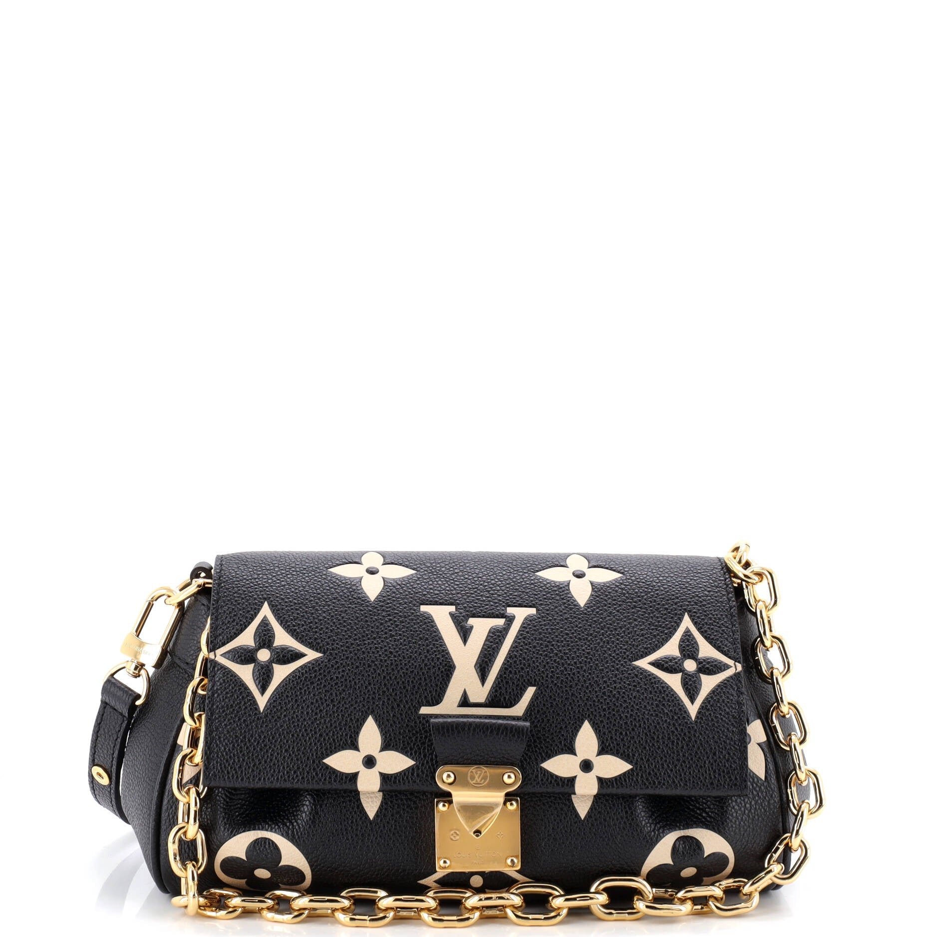Favorite NM Handbag Bicolor Monogram Empreinte Giant