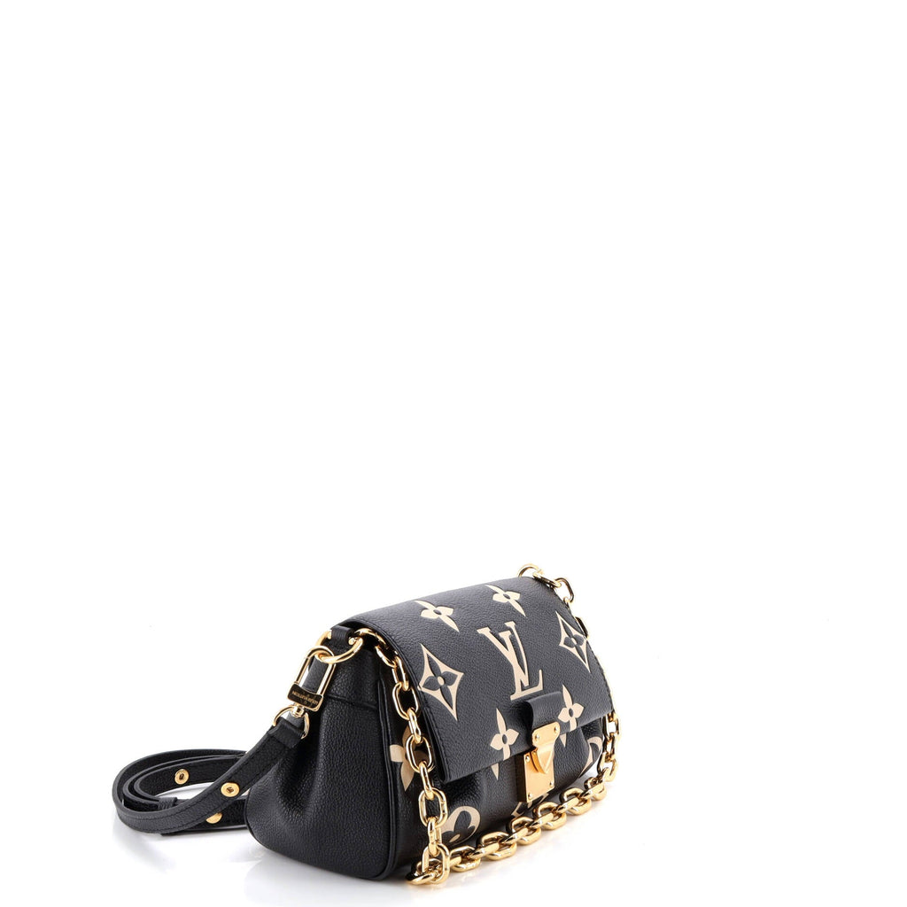 Favorite NM Handbag Bicolor Monogram Empreinte Giant