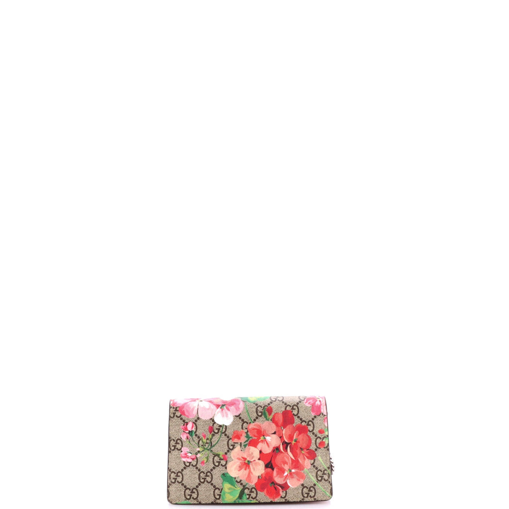 Dionysus Bag Blooms Print GG Coated Canvas Super Mini