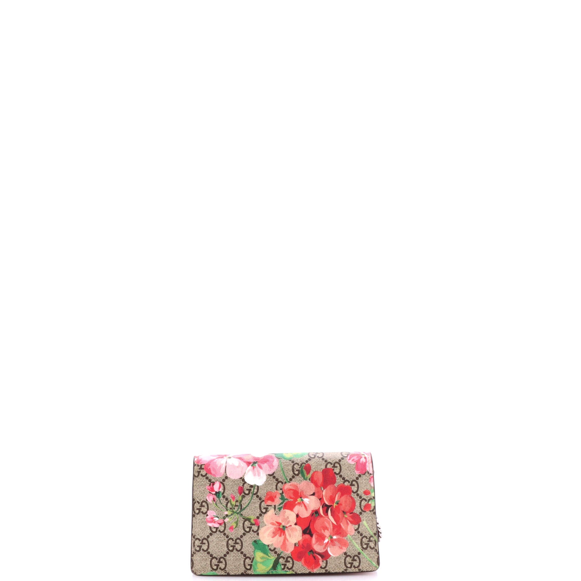 Dionysus Bag Blooms Print GG Coated Canvas Super Mini
