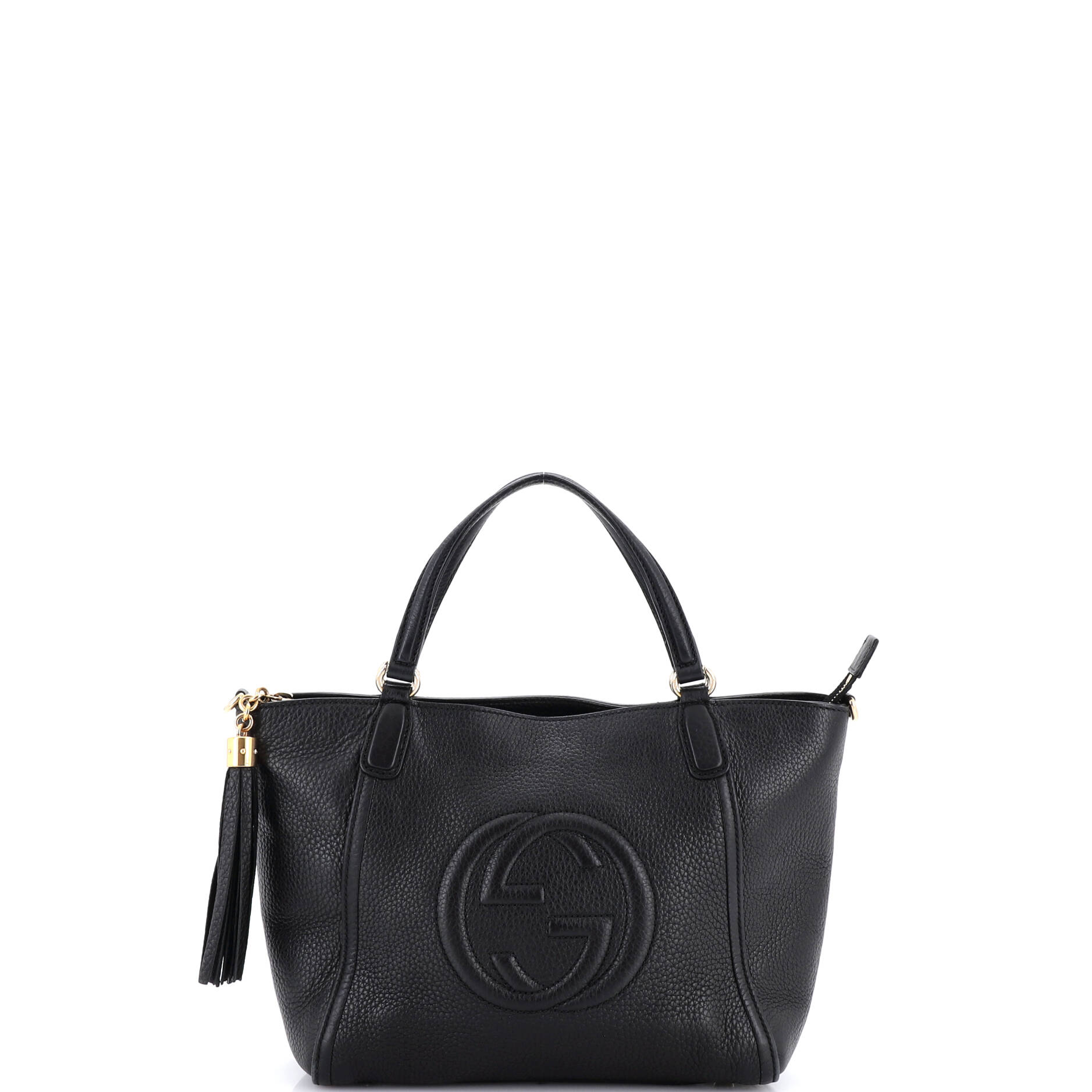 Soho Convertible Top Handle Bag Leather Small