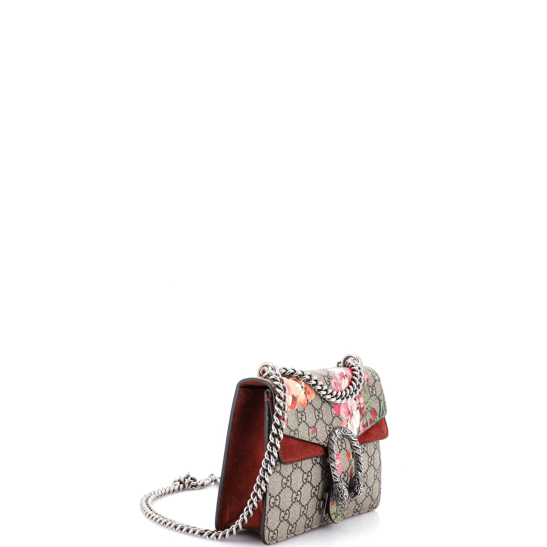 Dionysus Bag Blooms Print GG Coated Canvas Mini