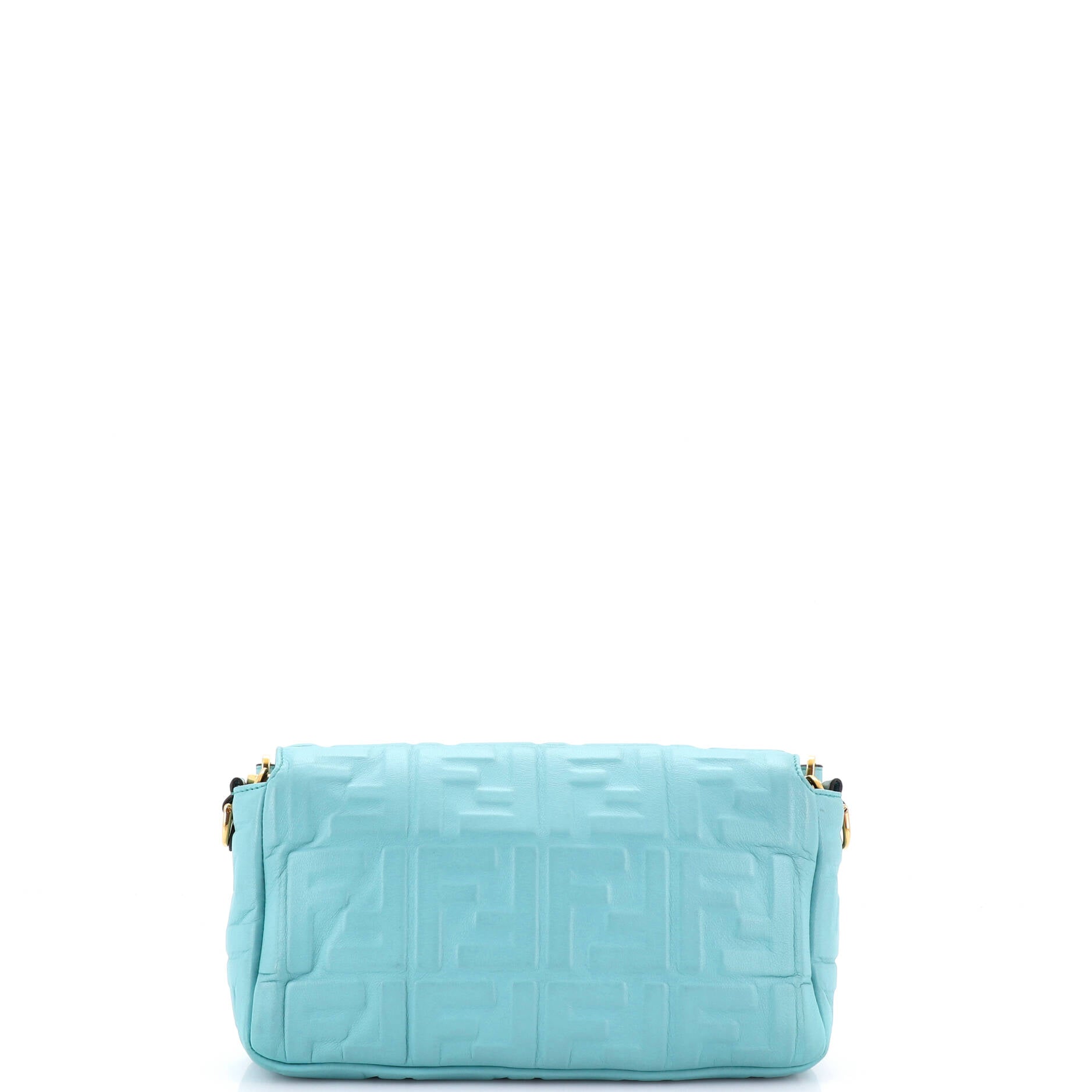 Baguette NM Bag Zucca Embossed Leather Medium