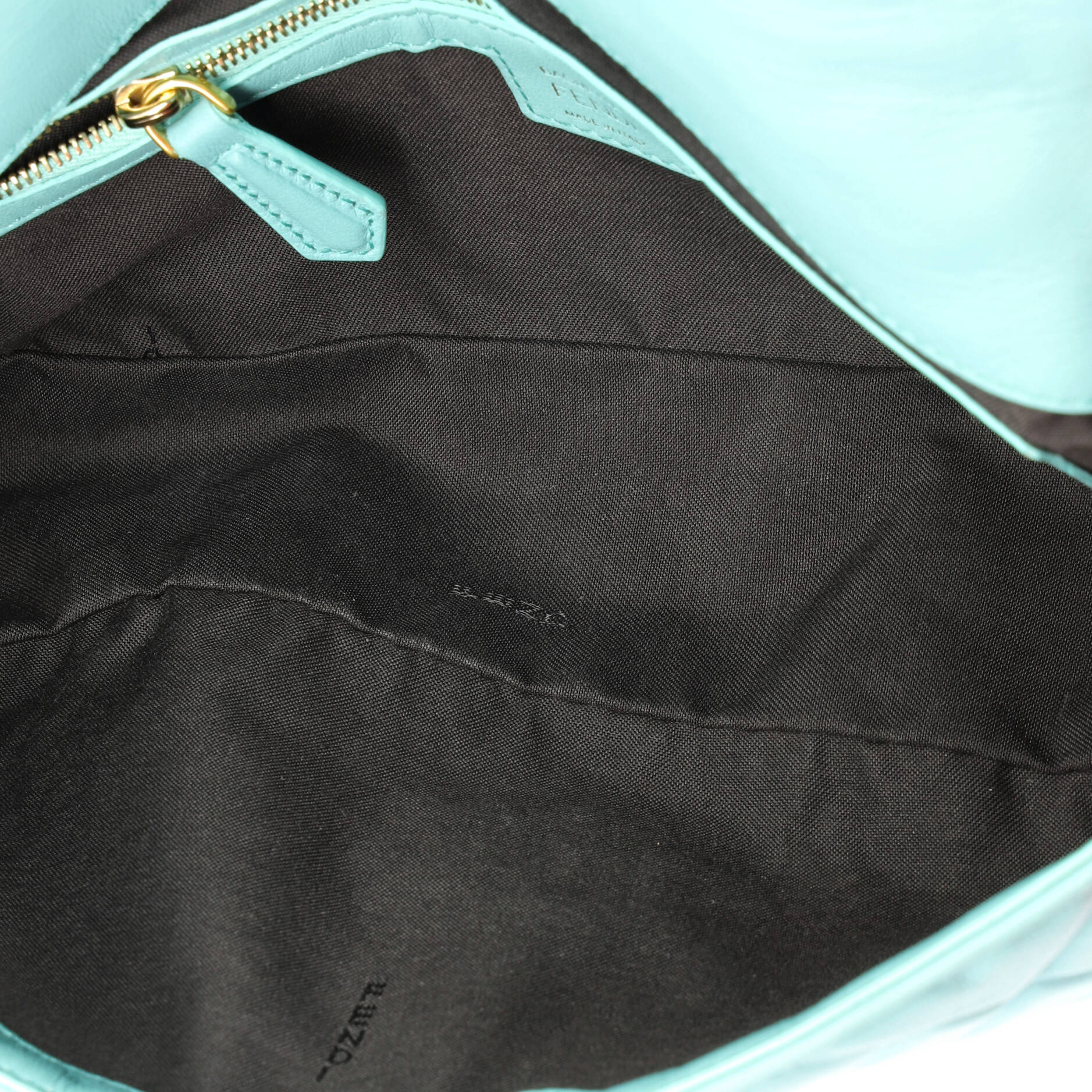Baguette NM Bag Zucca Embossed Leather Medium