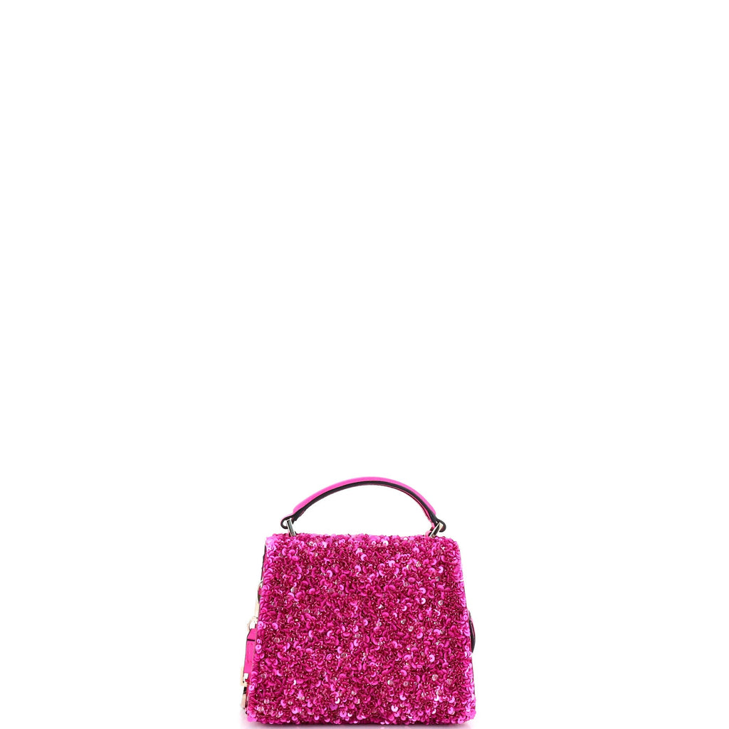 VSling Top Handle Bag Sequins Mini