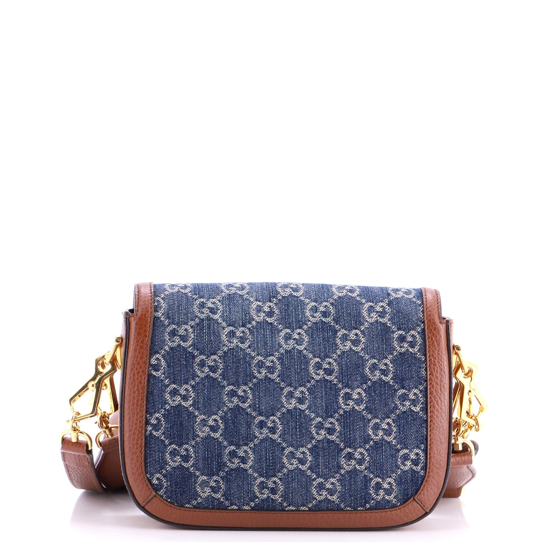Horsebit 1955 Shoulder Bag GG Denim Mini