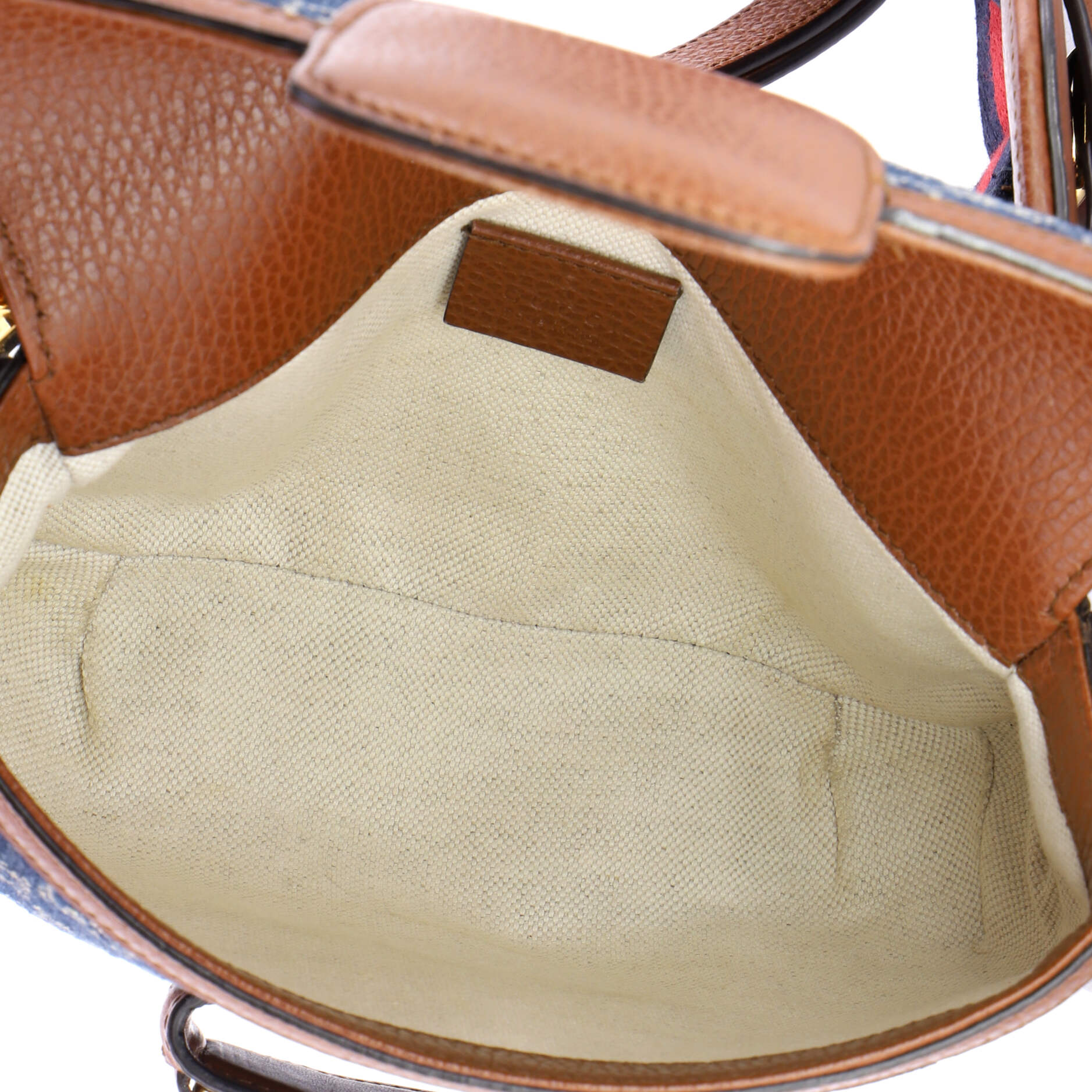 Horsebit 1955 Shoulder Bag GG Denim Mini