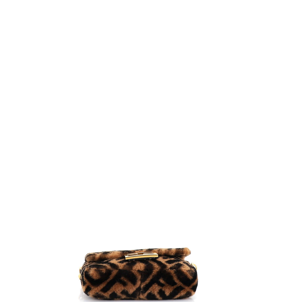 Baguette NM Bag Zucca Shearling Mini