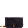 Vintage Full Flap Bag Quilted Lambskin Mini