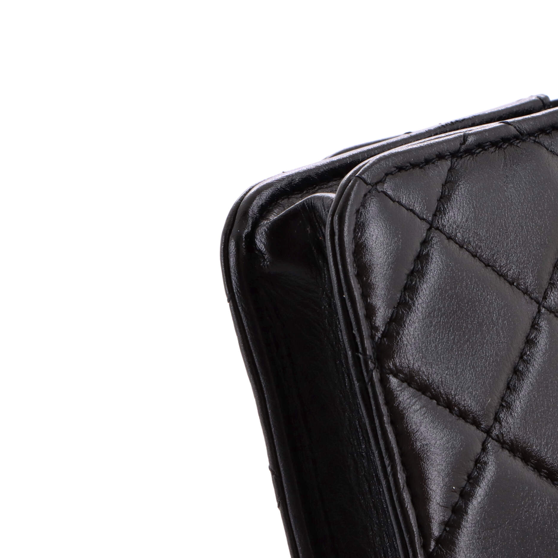 Pearl Strap Clutch with Chain Quilted Calfskin