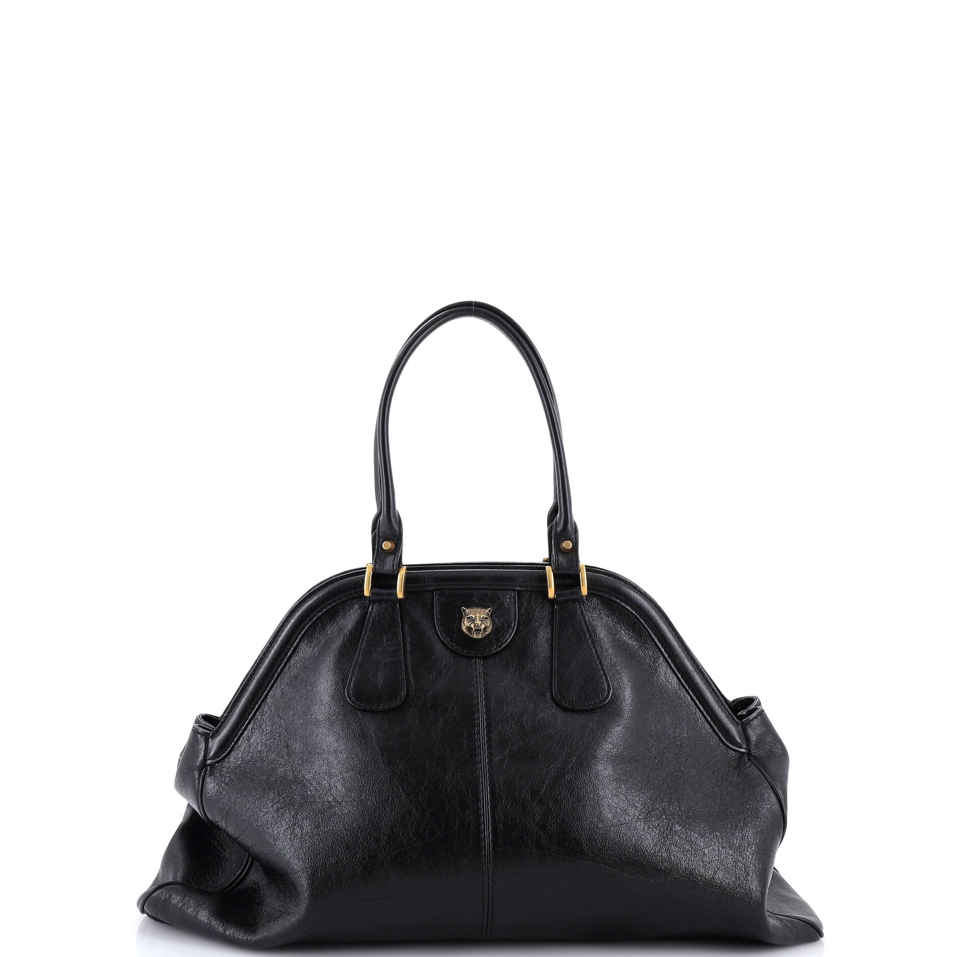 RE(BELLE) Top Handle Bag Leather Large