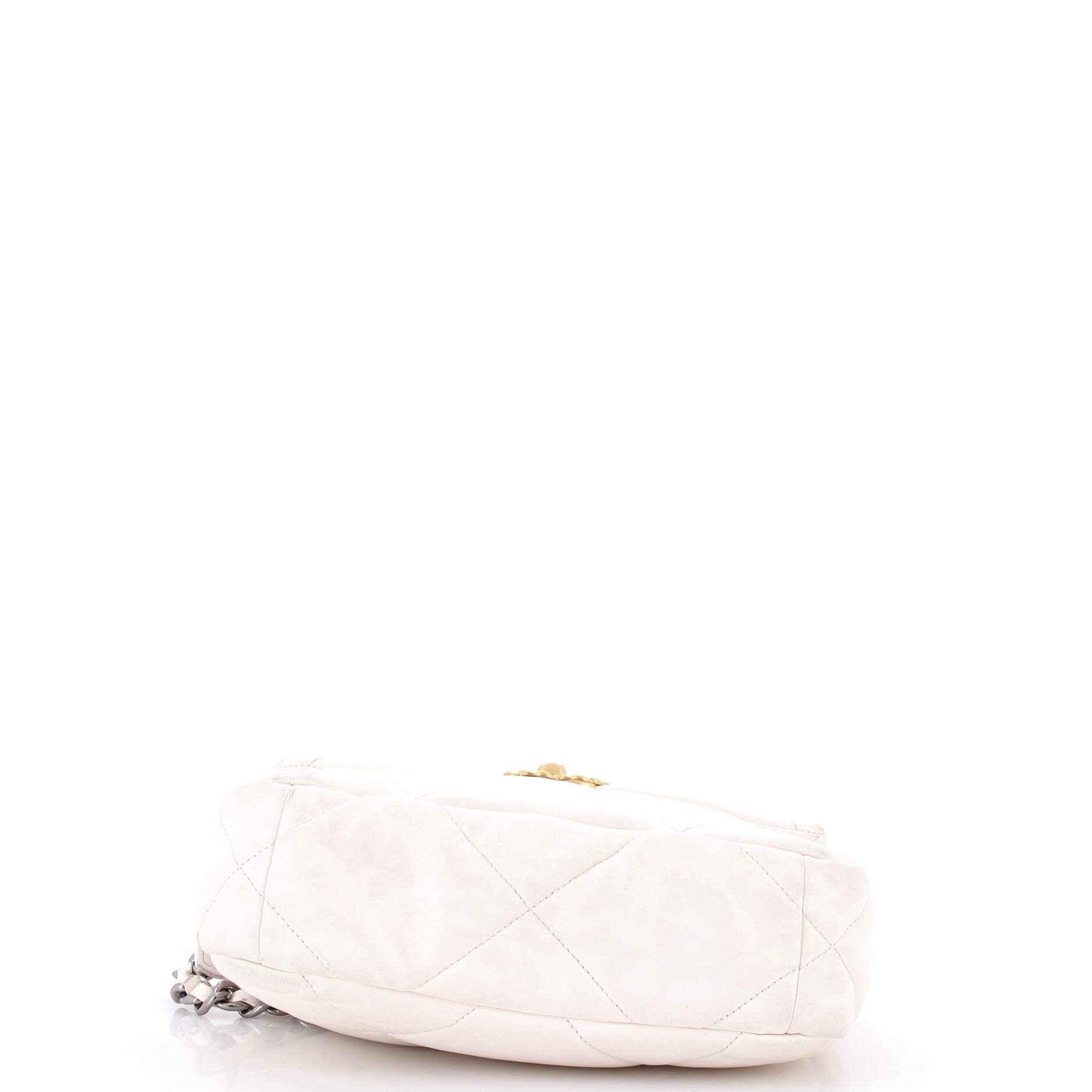 19 Flap Bag Quilted Leather Medium