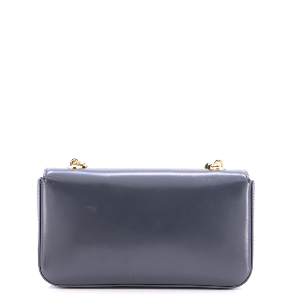 Triomphe Chain Shoulder Bag Leather Small