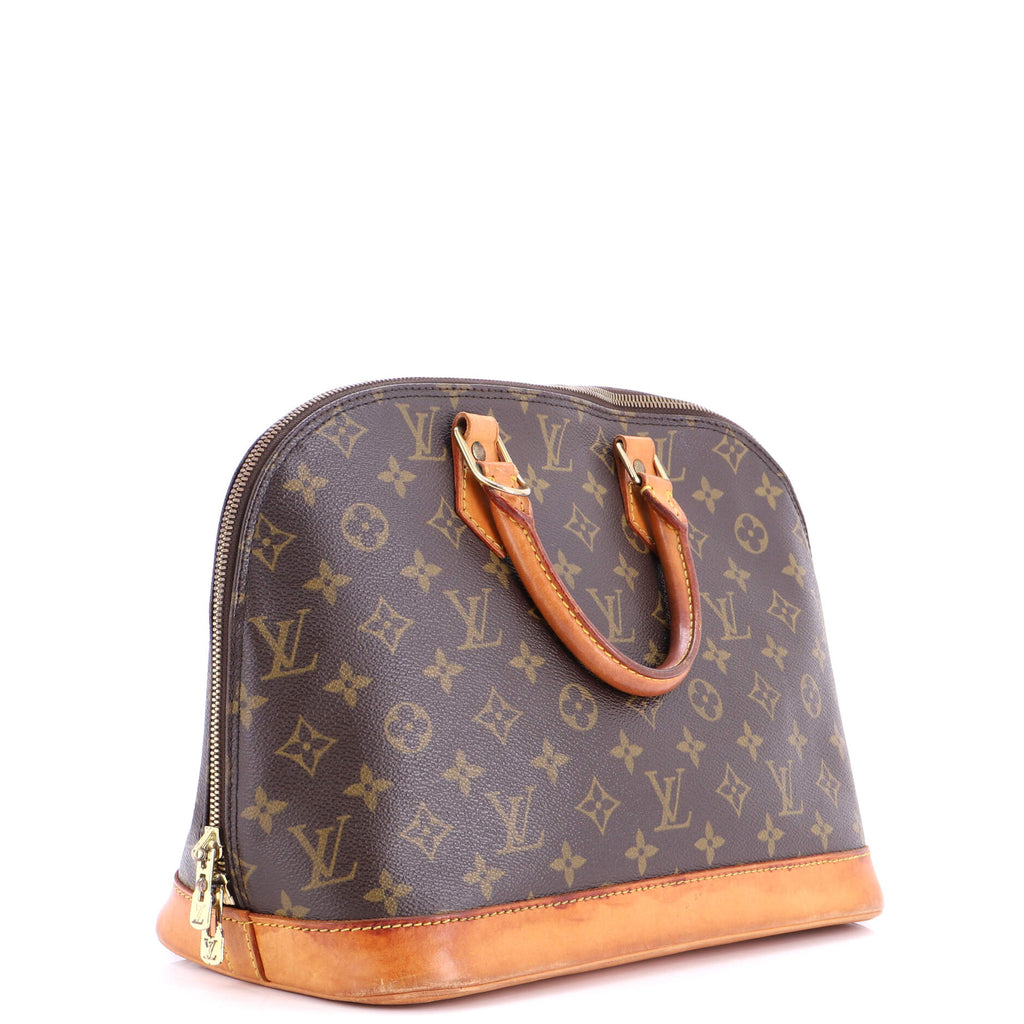 Vintage Alma Handbag Monogram Canvas PM