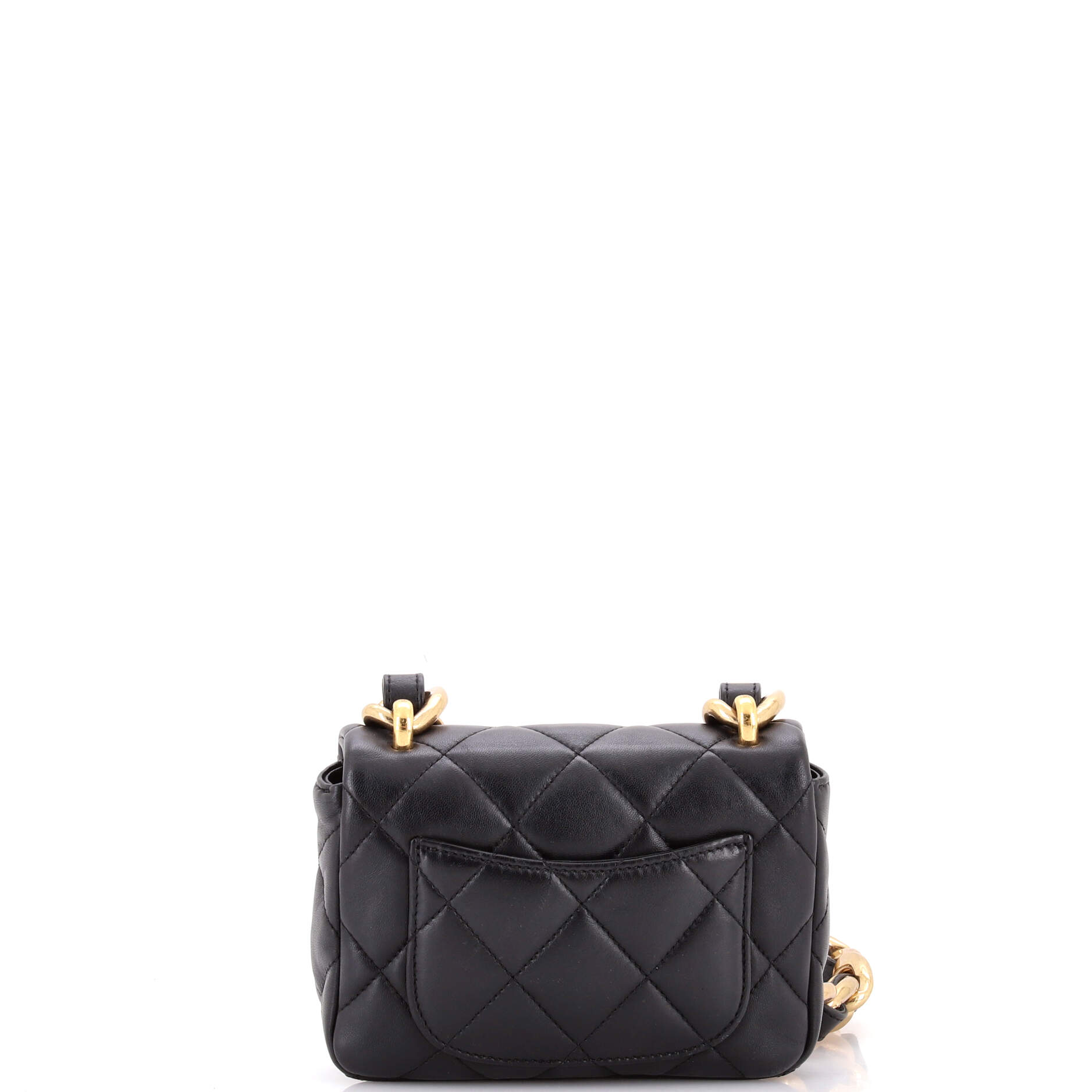 Funky Town Flap Bag Quilted Lambskin Mini