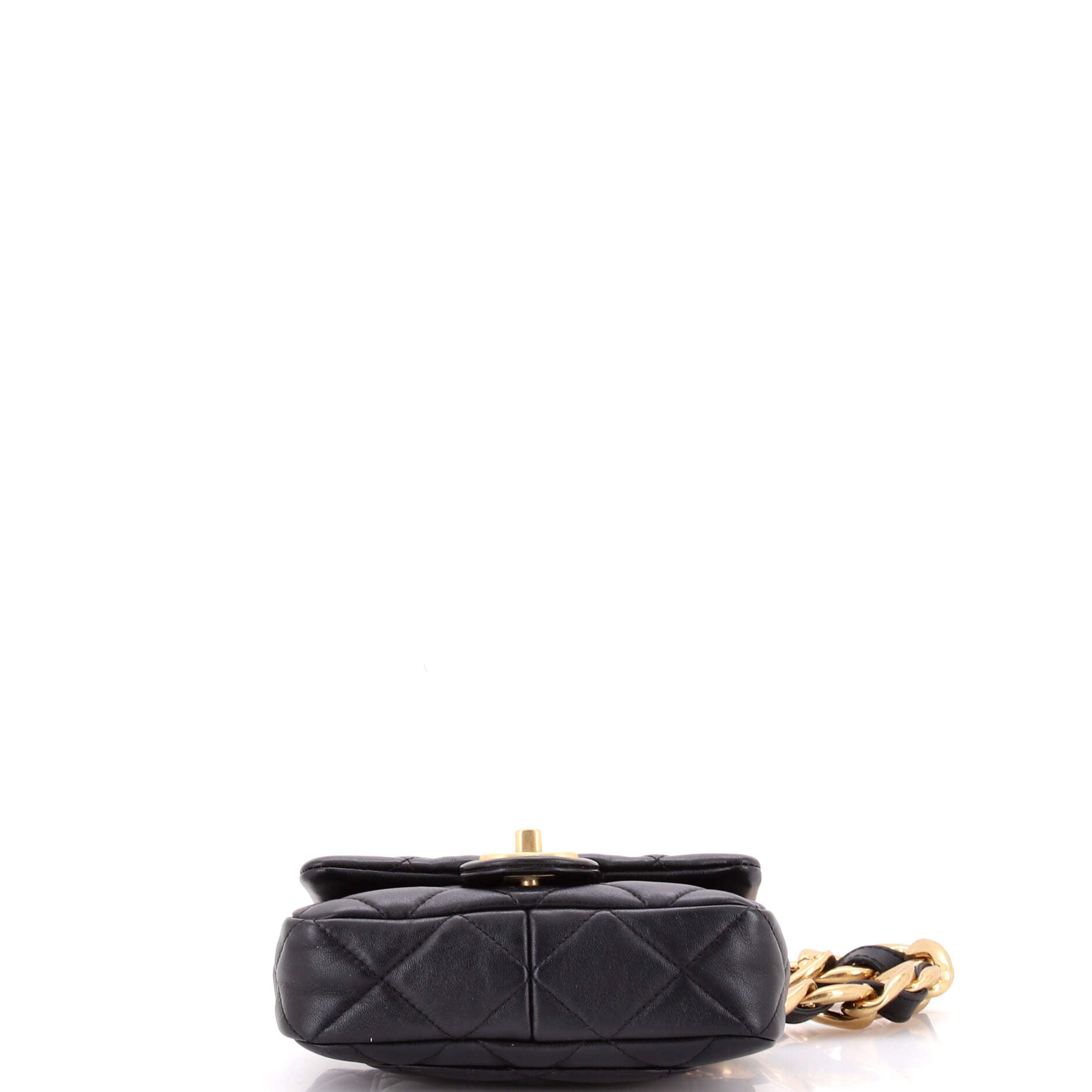 Funky Town Flap Bag Quilted Lambskin Mini