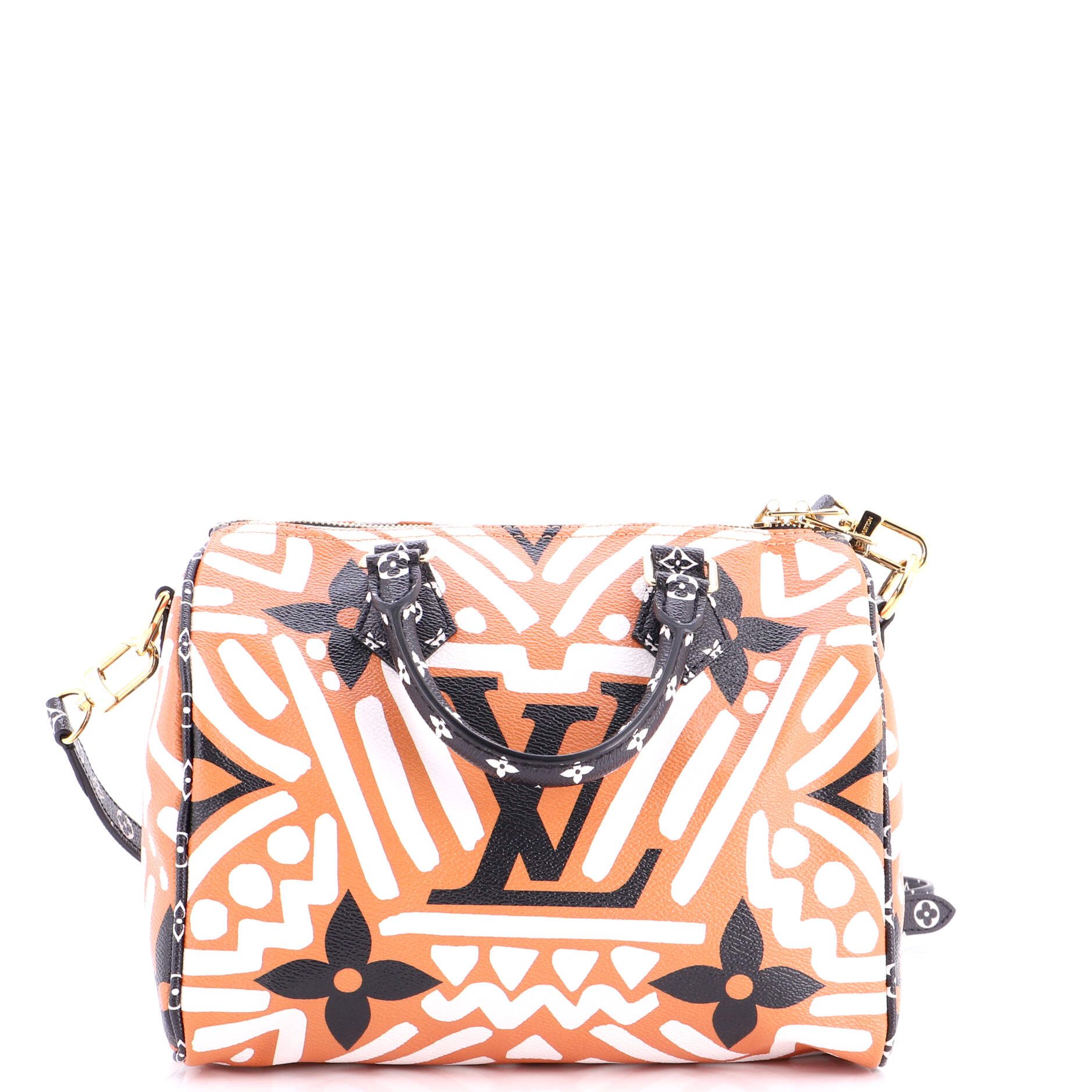 Speedy Bandouliere Bag Limited Edition Crafty Monogram Giant 25