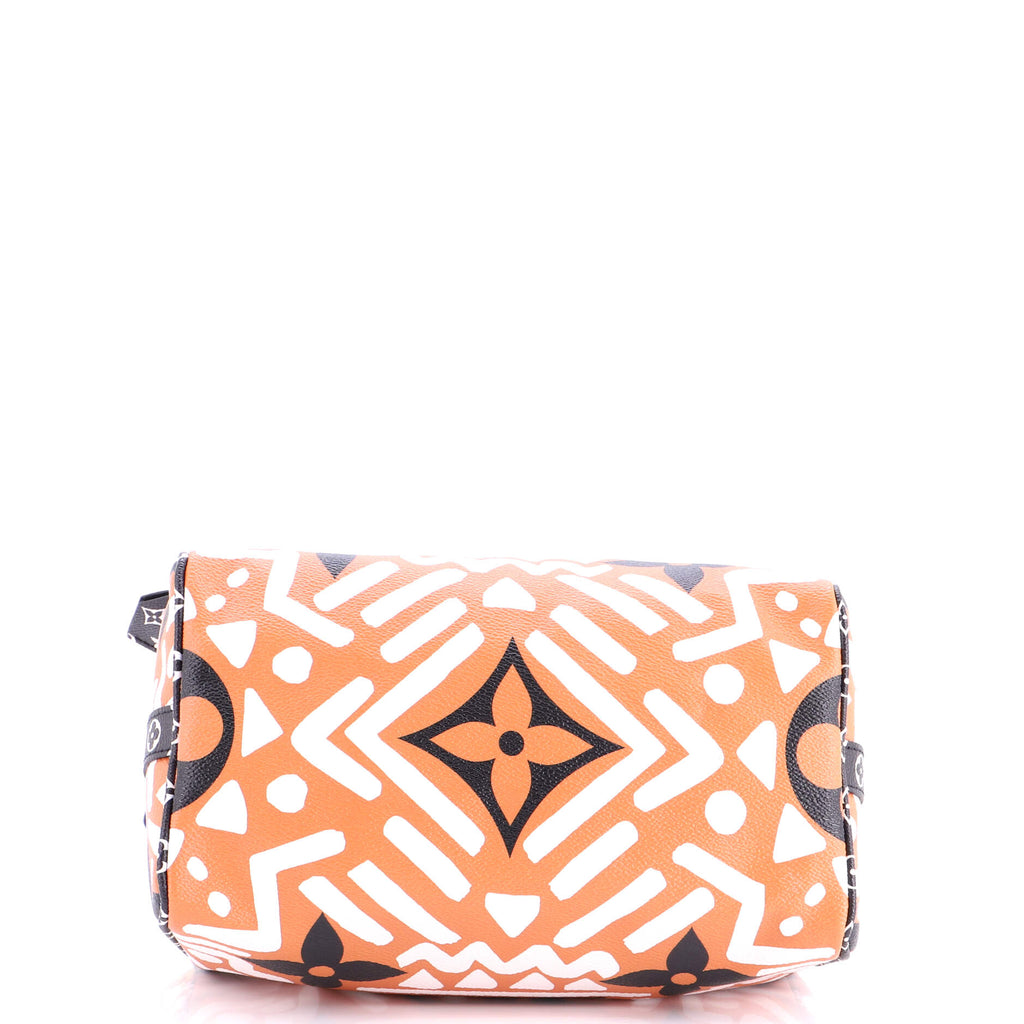 Speedy Bandouliere Bag Limited Edition Crafty Monogram Giant 25
